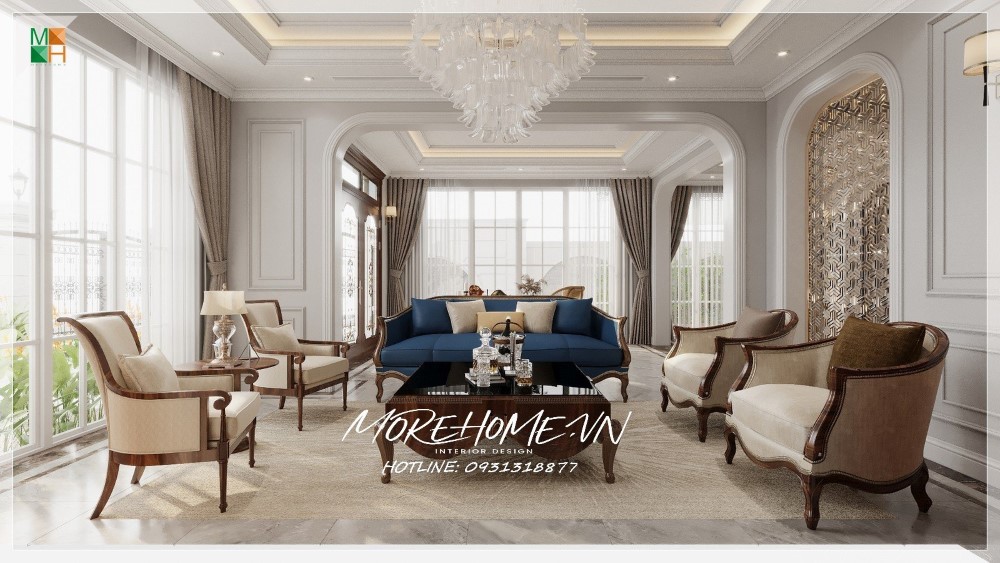 Thiết kế nội thất biệt thự