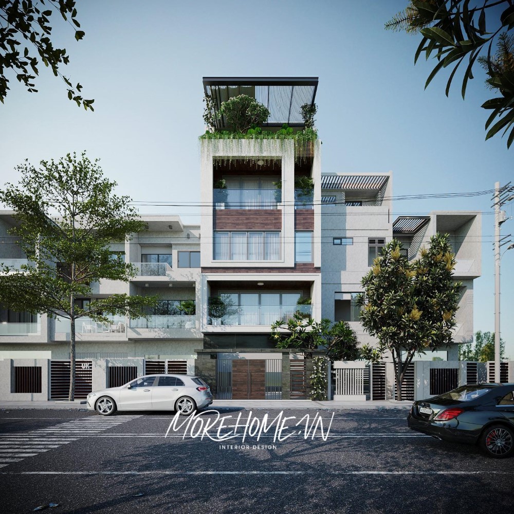 Thiết kế nhà liền kề