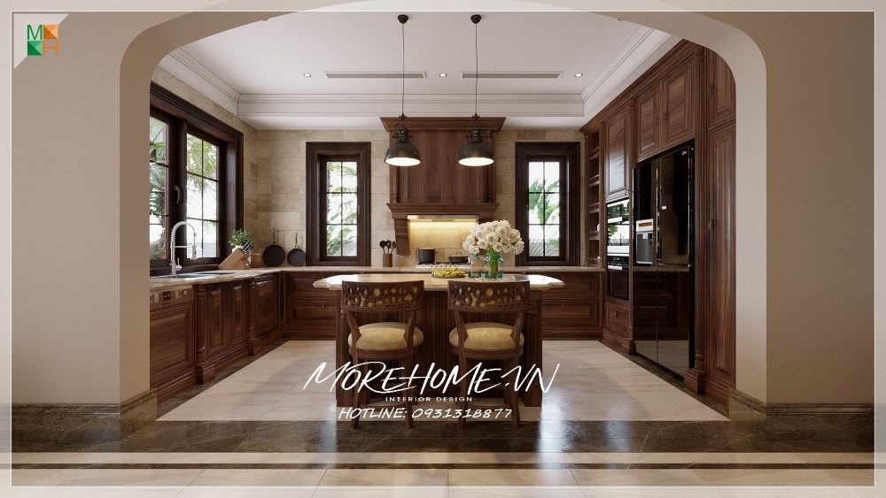 Thiết kế nội thất biệt thự