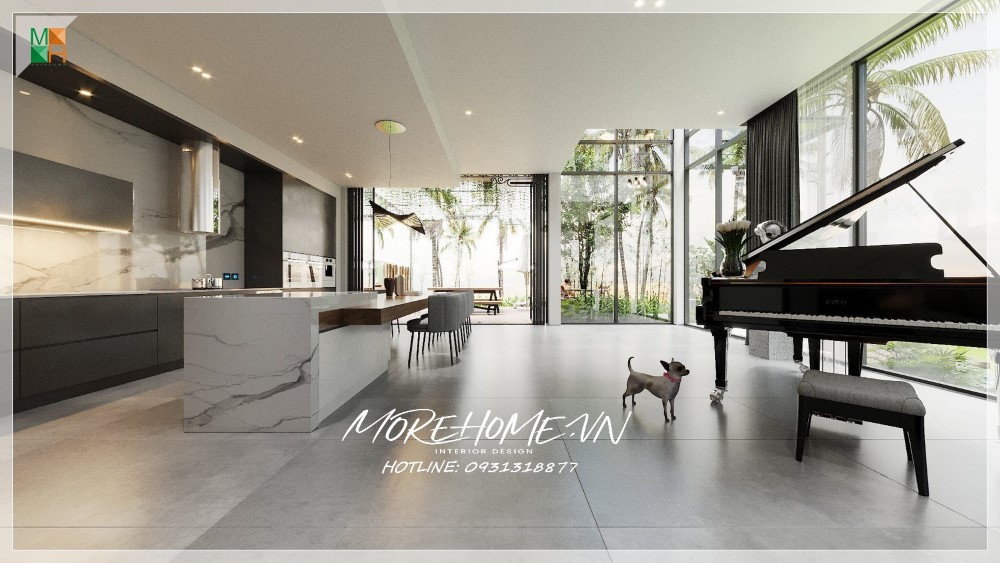 Thiết kế nội thất biệt thự