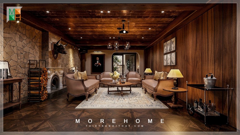Thiết kế nội thất biệt thự