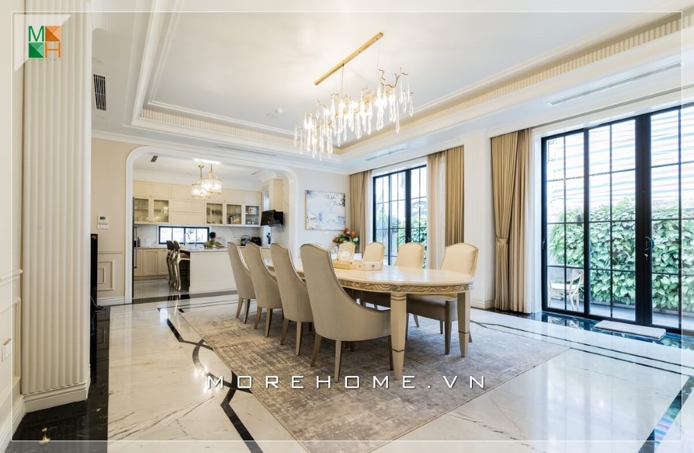 Thiết kế nội thất biệt thự