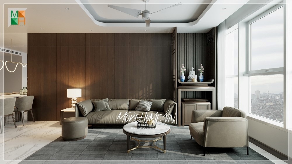 Thiết kế thi công nội thất chung cư Grand Sunlake