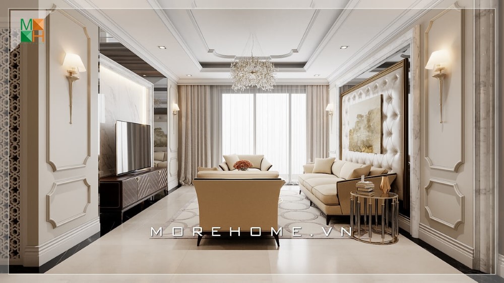Thiết kế thi công nội thất chung cư Grand Sunlake
