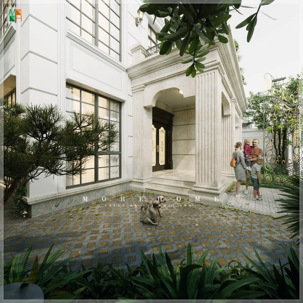 Thiết kế biệt thự thông tầng