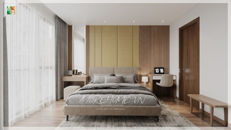 Giường ngủ gỗ công nghiệp