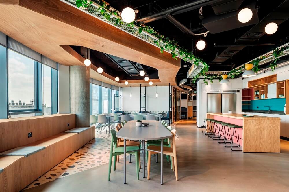 Thiết kế pantry văn phòng
