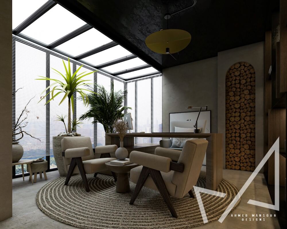 Thiết kế văn phòng kiểu Nhật
