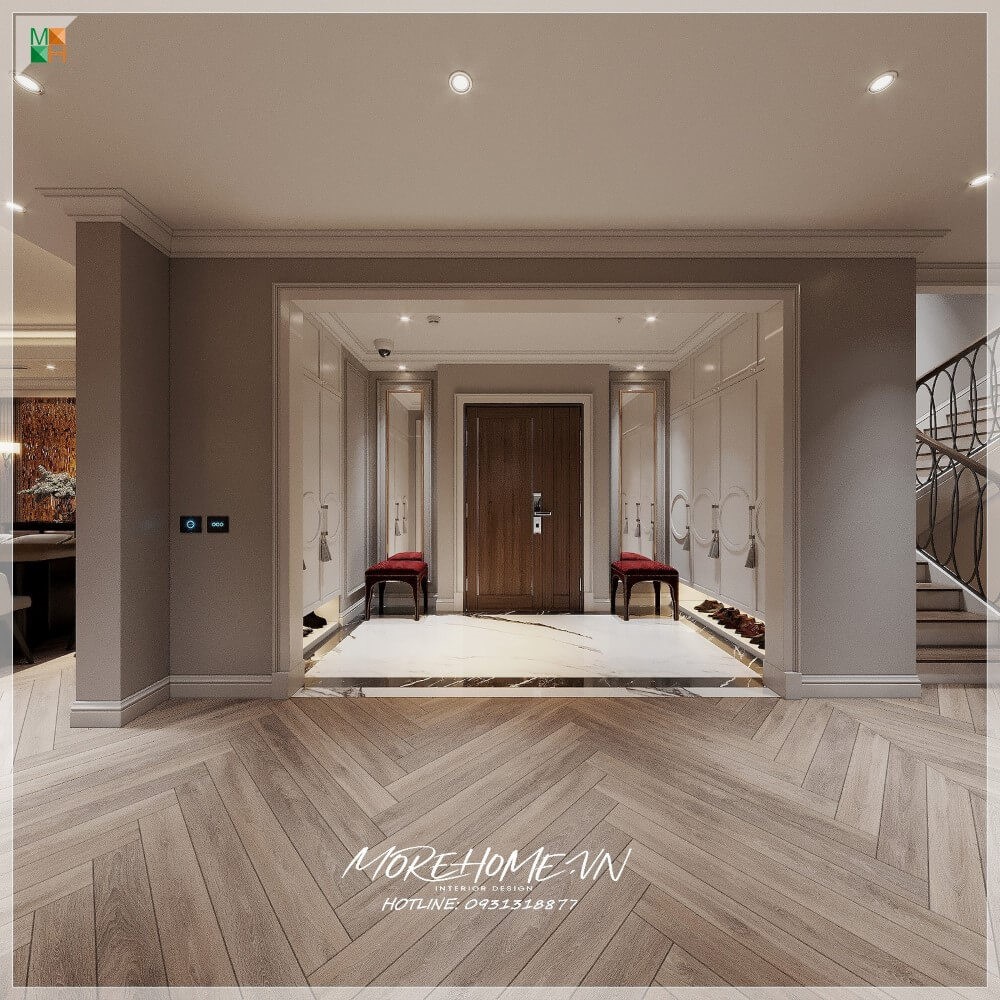 Cửa gỗ thông phòng đẹp