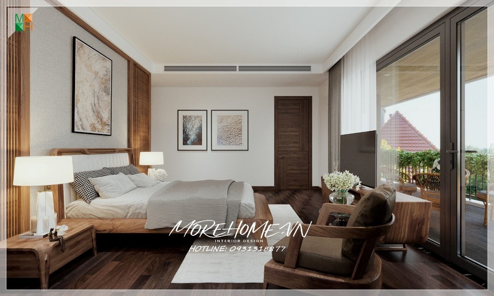Cửa gỗ thông phòng đẹp