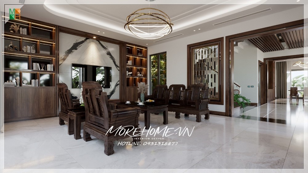 Thiết kế thi công biệt thự 2 tầng