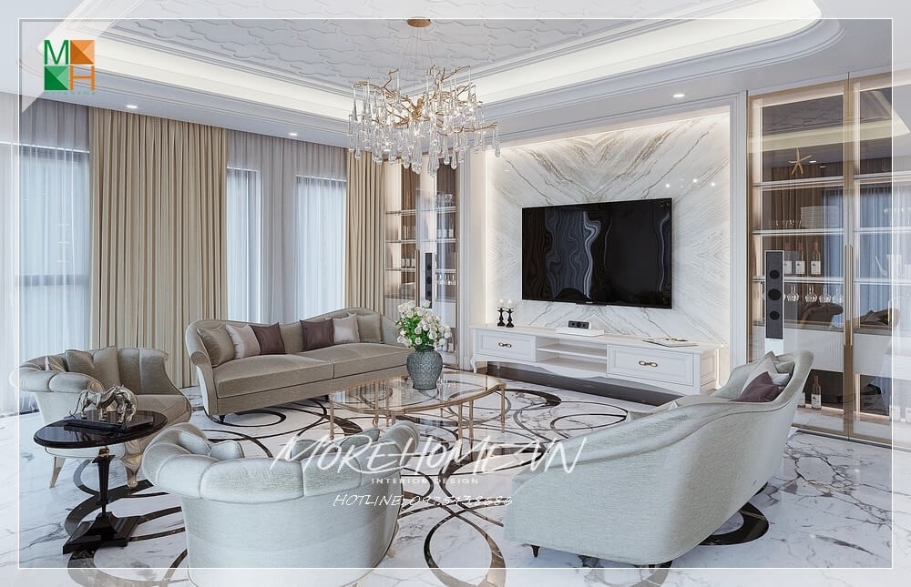 Thiết kế thi công biệt thự 2 tầng