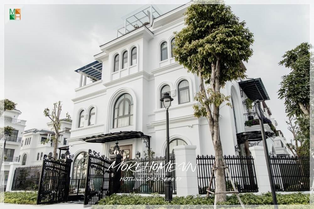 Thi công biệt thự 3 tầng
