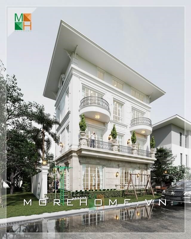 Thiết kế thi công biệt thự tân cổ điển