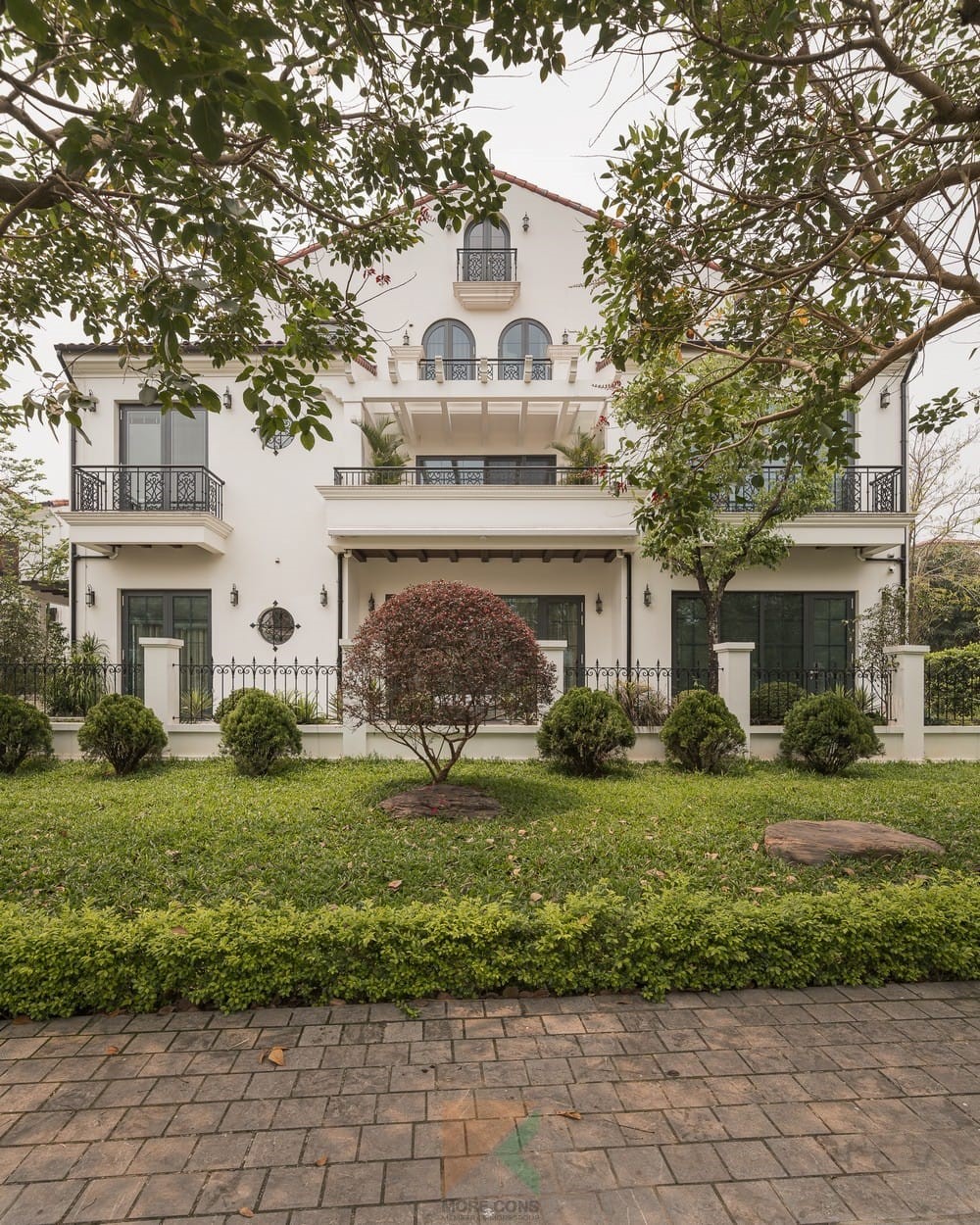 Thi công biệt thự 3 tầng
