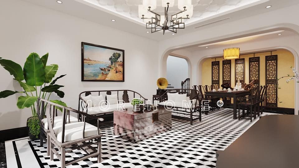 Thi công nội thất Indochine