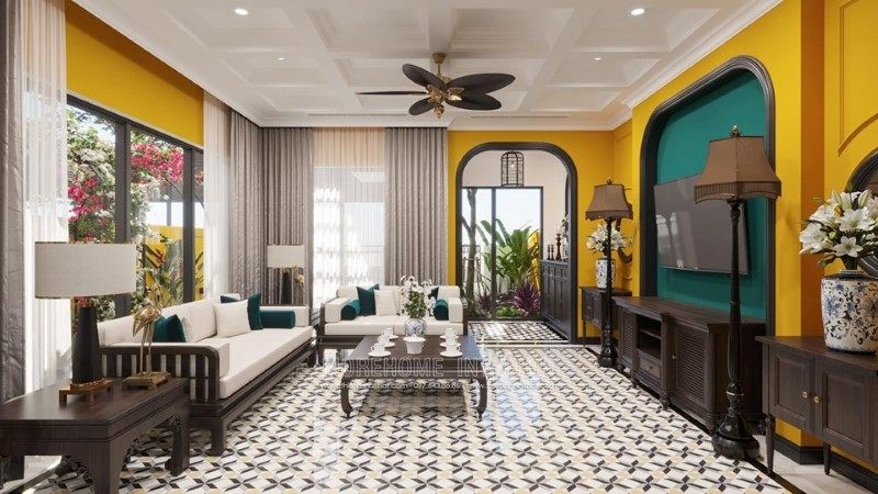 Thi công nội thất Indochine