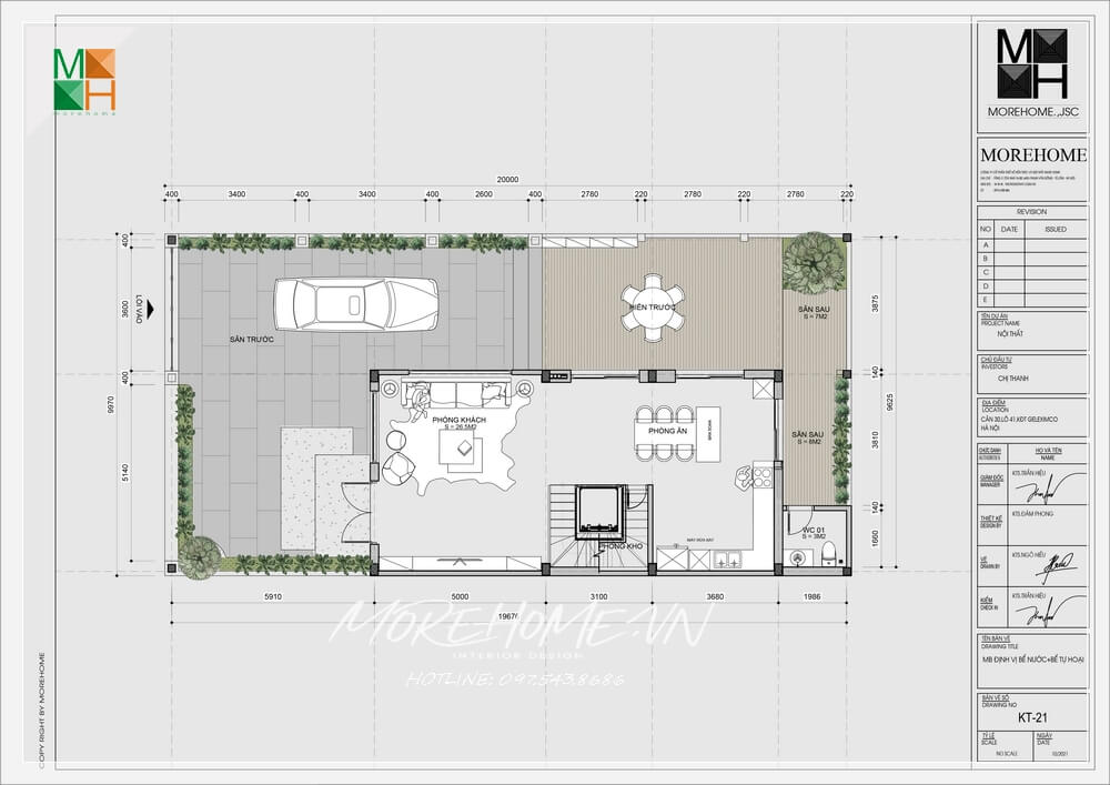 Thiết kế thi công nội thất tại Nam Định