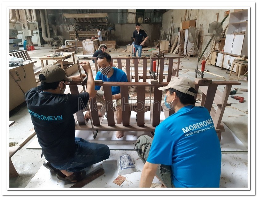 Xưởng đóng sofa gỗ