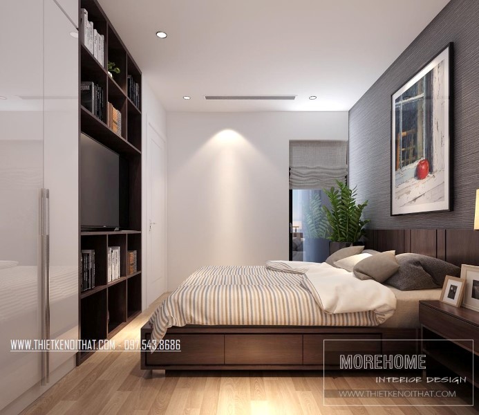 Thiết kế nội thất thông minh cho phòng ngủ nhỏ Thiết kế nội thất thông minh cho phòng ngủ nhỏ