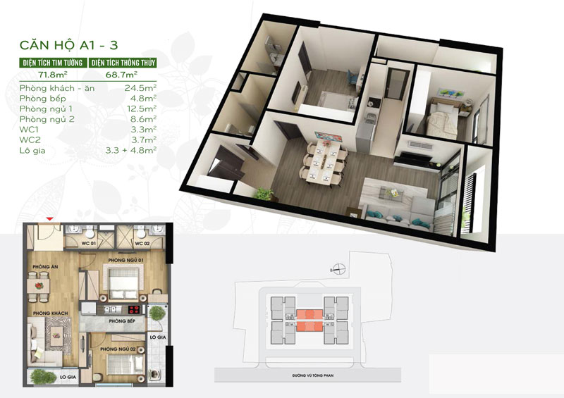 Dự án chung cư Riverside Garden