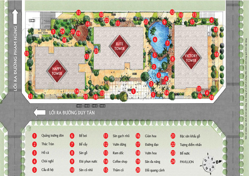 Mặt bằng dự án Paragon Tower Mặt bằng dự án Paragon Tower