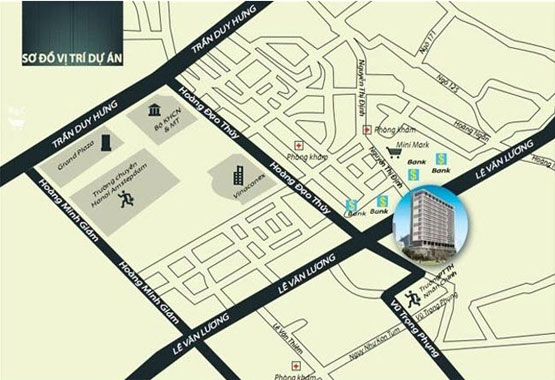 Vị trí dự án căn hộ chung cư Star City Vị trí dự án căn hộ chung cư Star City