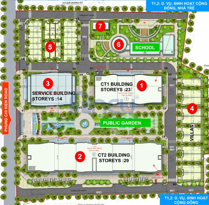 Thiết kế chung cư Tràng An Complex