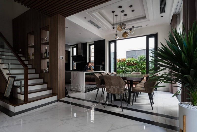 Thi công cầu thang gỗ Thi công cầu thang gỗ